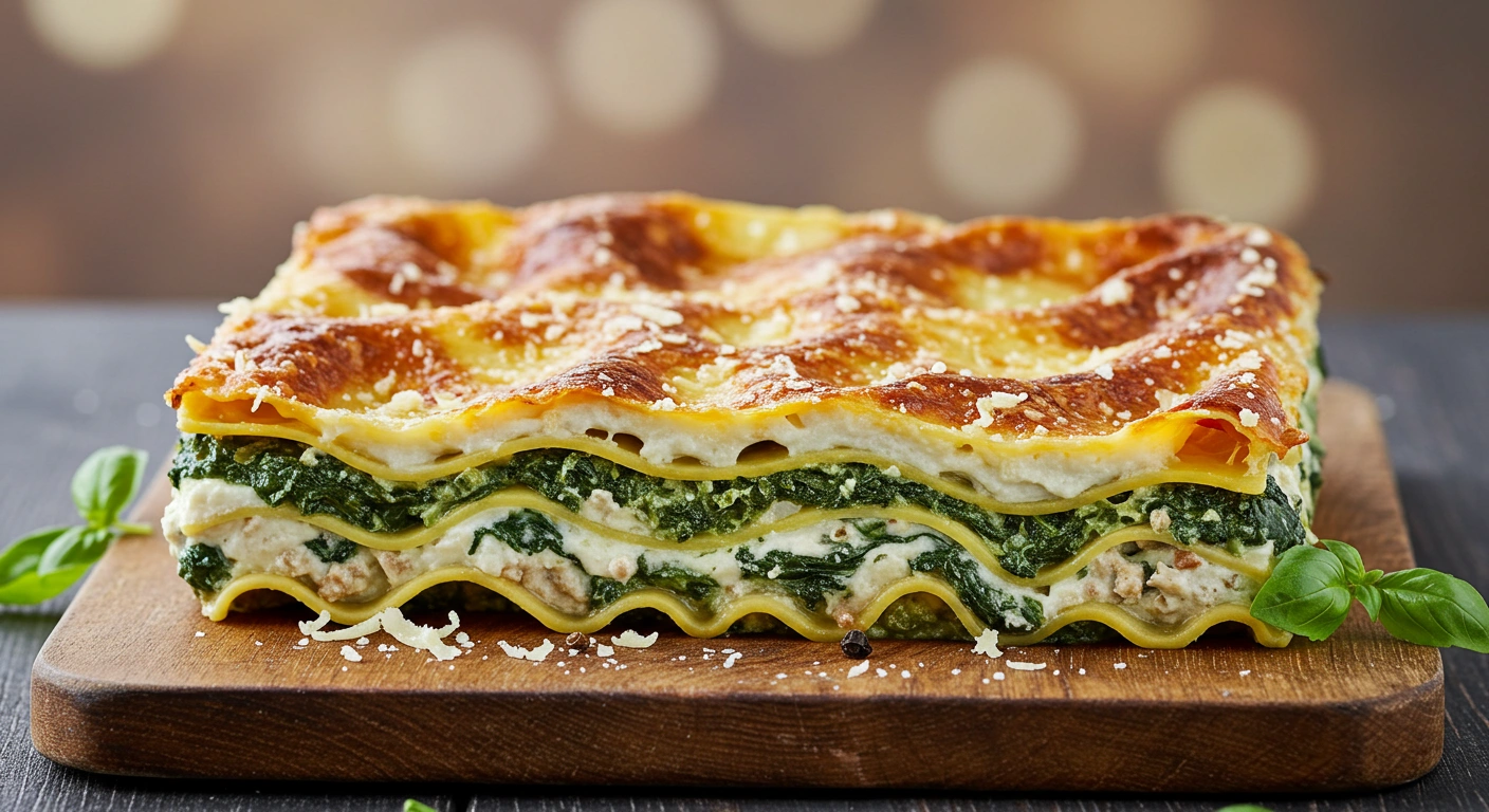 Best Homemade Vegetarian Lasagna - secondary view